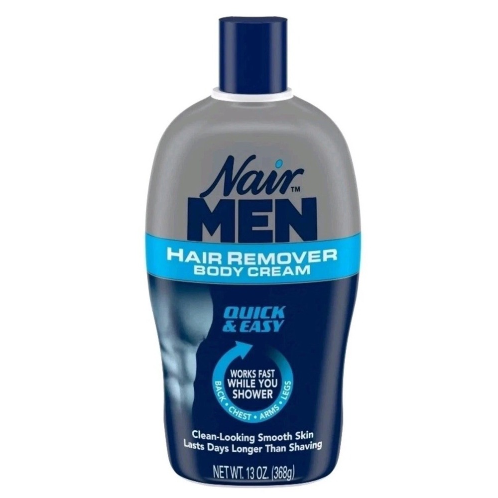 Nair Men's Hair Removal Body Cream 13 oz (368g) One Bottle NEW